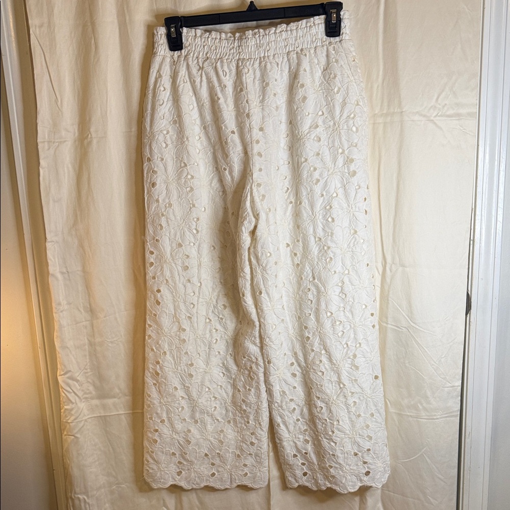 JODIFL Cream Eyelet Two-Piece Set - Picture 5 of 5